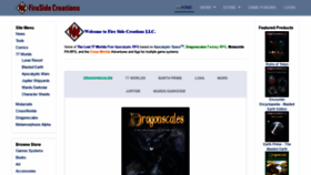What Firesidecreations.com website looked like in 2019 (4 years ago)