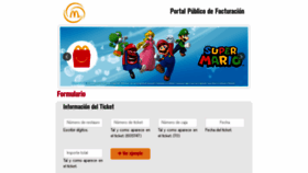 What Facturacionmcdonalds.com.mx website looked like in 2019 (4 years ago)