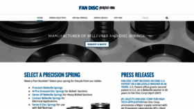 What Fandisc.com website looked like in 2019 (4 years ago)