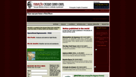 What Fundacaocoral.com.br website looked like in 2019 (4 years ago)