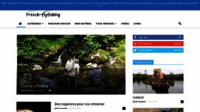 What French-flyfishing.com website looked like in 2019 (4 years ago)