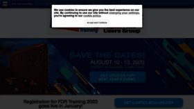 What Fdrtraining.net website looked like in 2019 (4 years ago)