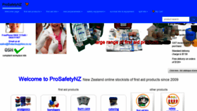 What Firstaidsupplies.co.nz website looked like in 2019 (4 years ago)