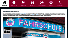 What Fahrschule-isi.de website looked like in 2019 (4 years ago)