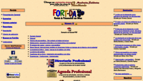 What Fort-da.org website looked like in 2019 (4 years ago)
