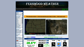 What Fernwoodweather.com website looked like in 2019 (4 years ago)