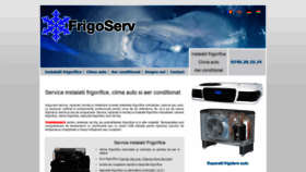 What Frigo-serv.ro website looked like in 2019 (4 years ago)