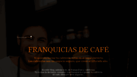 What Franquiciasdecafe.com.mx website looked like in 2019 (4 years ago)