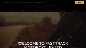 What Fasttrackmotorcycles.co.uk website looked like in 2019 (4 years ago)