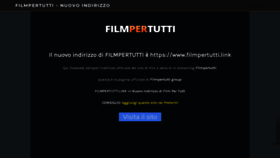 What Filmpertutti.group website looked like in 2019 (4 years ago)
