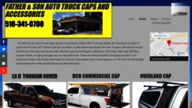 What Fatherandsontruckcaps.com website looked like in 2019 (4 years ago)