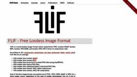 What Flif.info website looked like in 2019 (5 years ago)