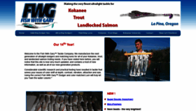 What Fishwithgary.com website looked like in 2019 (4 years ago)