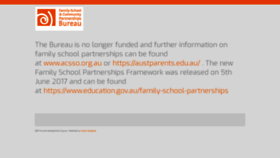 What Familyschool.org.au website looked like in 2019 (4 years ago)