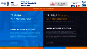 What Fina-budapest2017.com website looked like in 2019 (4 years ago)
