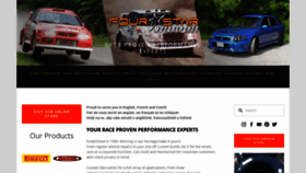 What Fourstarmotorsports.com website looked like in 2019 (4 years ago)