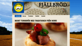 What Fjallbrod.se website looked like in 2019 (4 years ago)