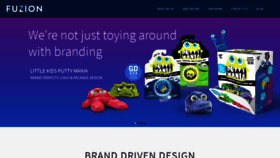 What Fuziondesign.com website looked like in 2019 (4 years ago)