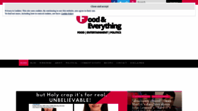 What Foodandeverythingelsetoo.com website looked like in 2019 (4 years ago)