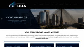 What Futuracont.com.br website looked like in 2019 (4 years ago)