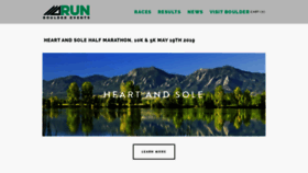 What Flatironsrunningevents.com website looked like in 2019 (4 years ago)