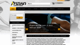 What Fizian.si website looked like in 2019 (4 years ago)