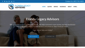 What Floridalegacyadvisors.com website looked like in 2019 (4 years ago)