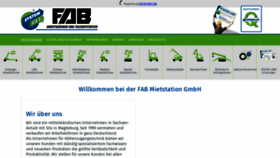What Fab-arbeitsbuehnen.de website looked like in 2019 (4 years ago)