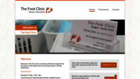What Fionafootclinic.co.uk website looked like in 2019 (4 years ago)