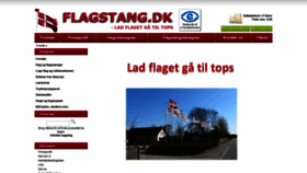 What Flagstang.dk website looked like in 2019 (4 years ago)