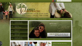 What Familychiropracticroseville.com website looked like in 2019 (4 years ago)