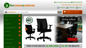 What Flexmesasecadeiras.com.br website looked like in 2019 (4 years ago)