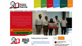 What Fundacionpablogarcia.gob.mx website looked like in 2019 (4 years ago)