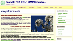 What Fils-de-l-homme.e-monsite.com website looked like in 2019 (4 years ago)