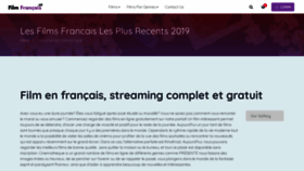 What Film-francais-vf.com website looked like in 2019 (5 years ago)