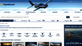 What Flightmarket.com.br website looked like in 2019 (4 years ago)