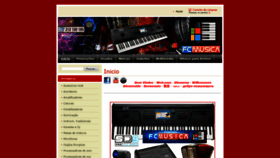 What Fcmusica.com website looked like in 2019 (4 years ago)