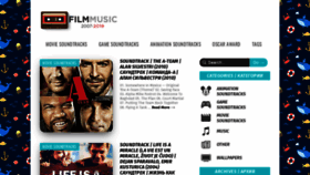 What Filmmusic.ru website looked like in 2019 (4 years ago)