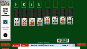 What Freecellsolitaire.net website looked like in 2019 (4 years ago)