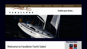 What Faralloneyachts.com website looked like in 2019 (4 years ago)