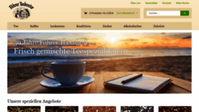 What Foehrerteekontor.de website looked like in 2019 (4 years ago)