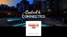 What Franklin299.com website looked like in 2019 (4 years ago)