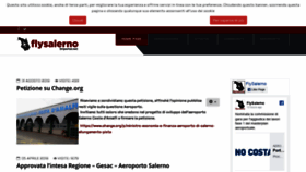 What Flysalerno.net website looked like in 2019 (4 years ago)