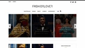 What Fashionlover.com website looked like in 2019 (4 years ago)