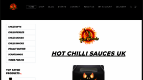 What Firefoods.co.uk website looked like in 2019 (4 years ago)