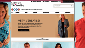 What Fashionfriendly.uk.com website looked like in 2019 (4 years ago)
