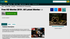 What Free-hd-movies-2019-all-latest-movies.soft112.com website looked like in 2019 (4 years ago)