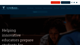 What Futurereadyschools.org website looked like in 2019 (4 years ago)