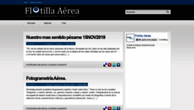 What Flotilla-aerea.com website looked like in 2019 (4 years ago)