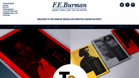 What Feburman.co.uk website looked like in 2019 (4 years ago)